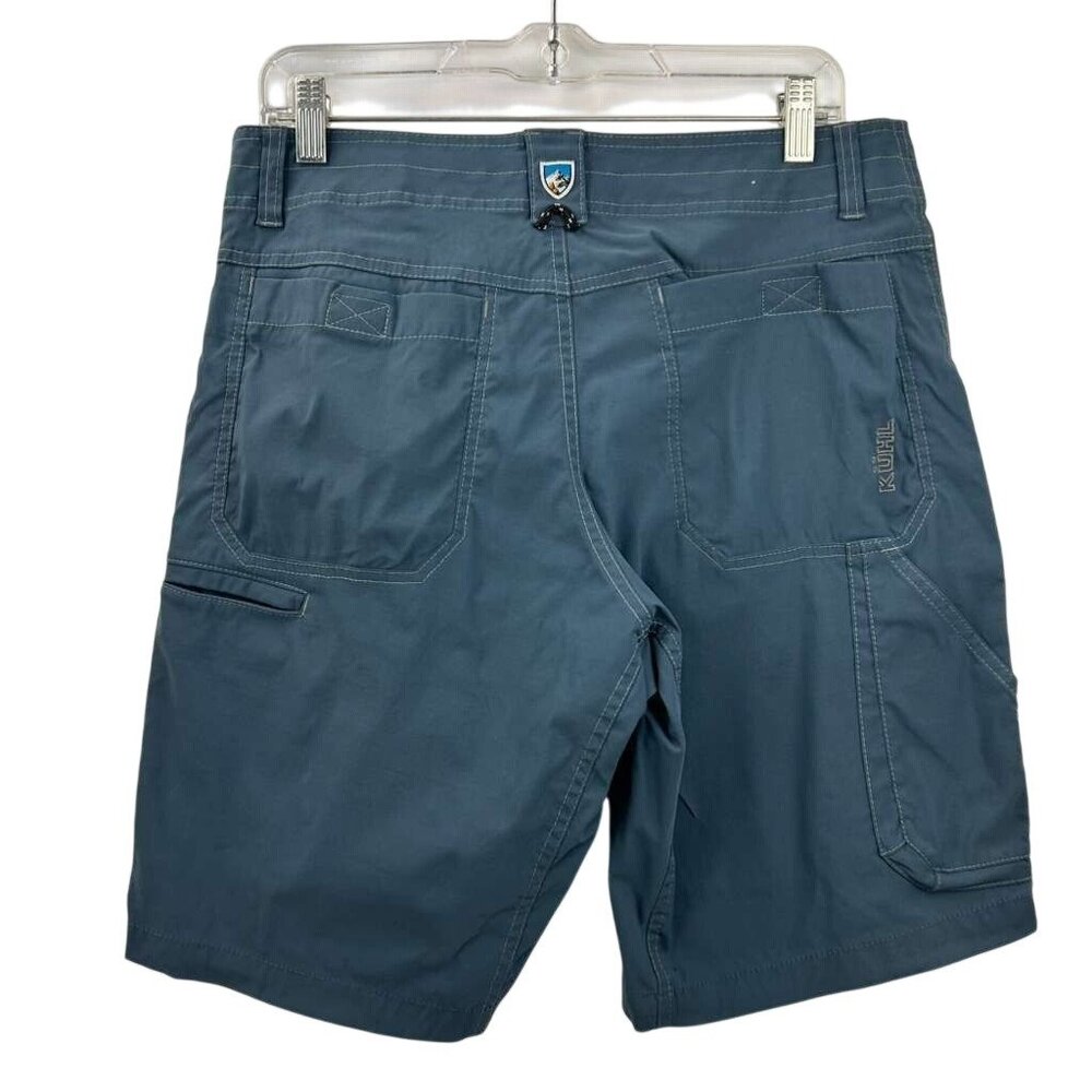 Kuhl Shorts Men's 32 Blue Renegade Shorts Camping Outdoor Hiking Utility - Picture 2 of 16